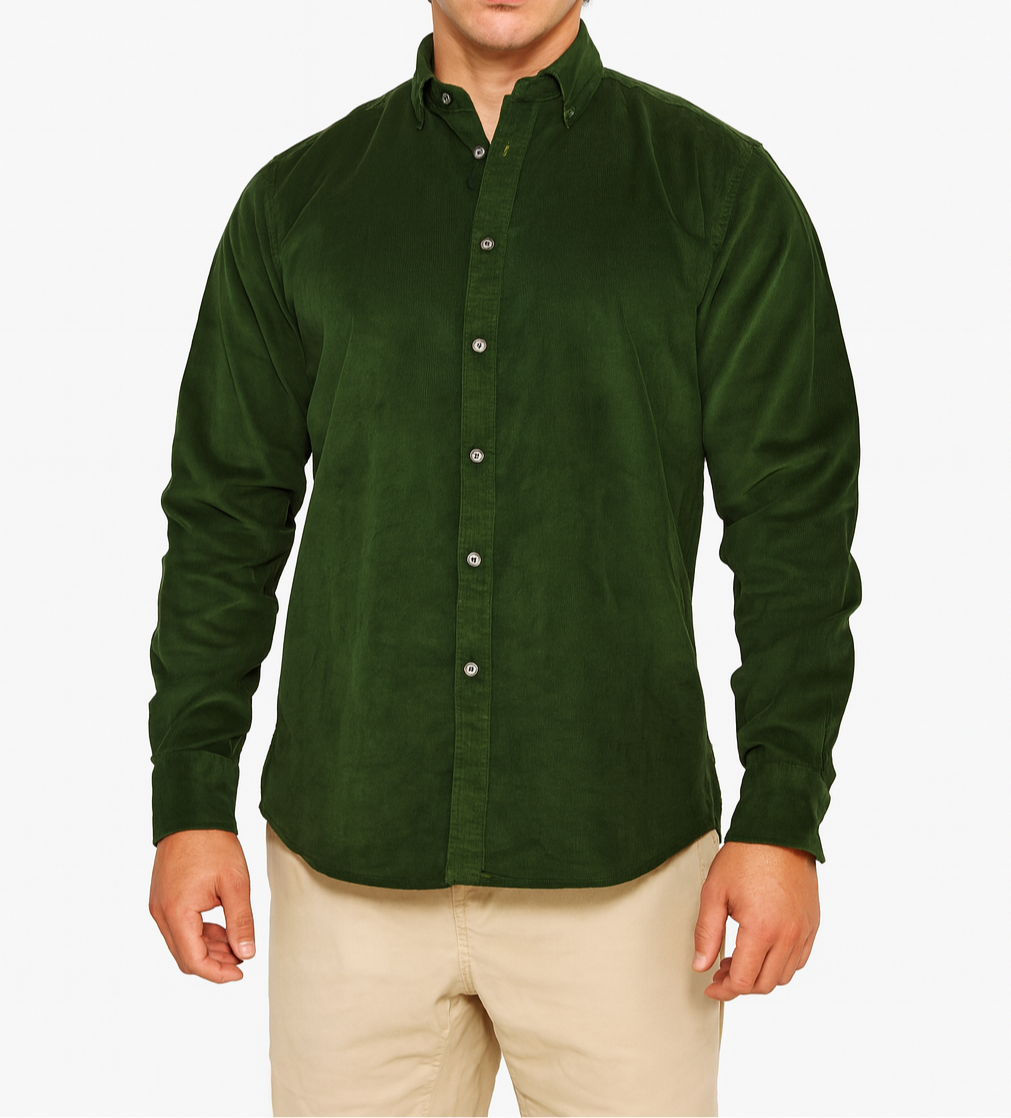 Giovani - Girardi Cord Shirt Green