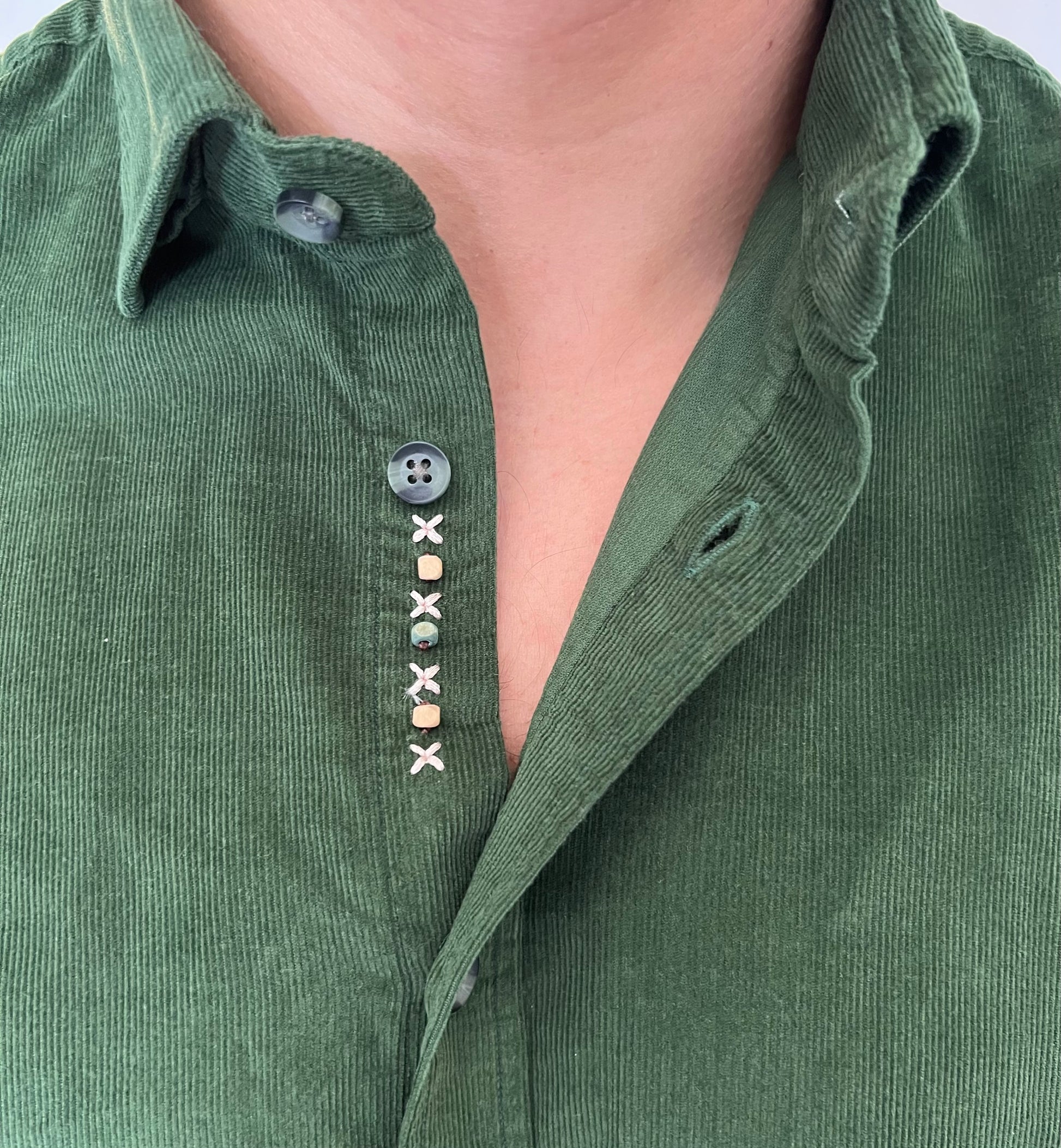 Giovani - Girardi Cord Shirt Green