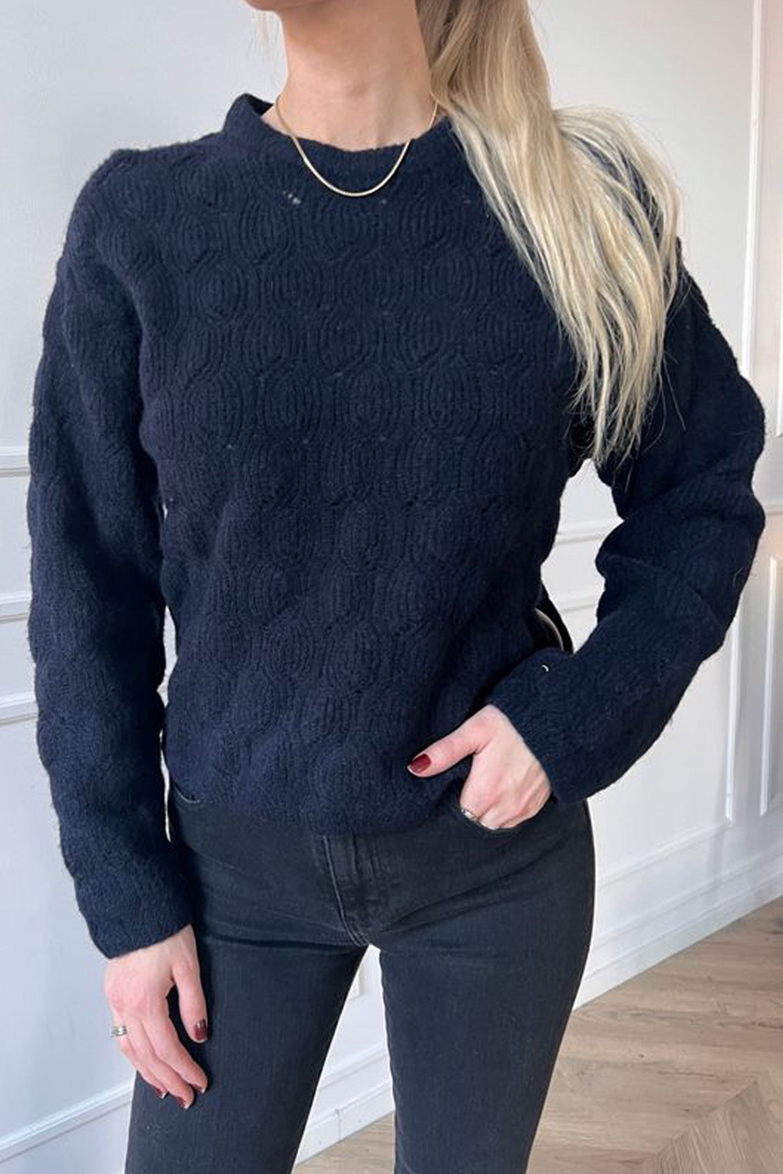 Inwear - Rodas LW Pullover, Mazarine Blue Melange