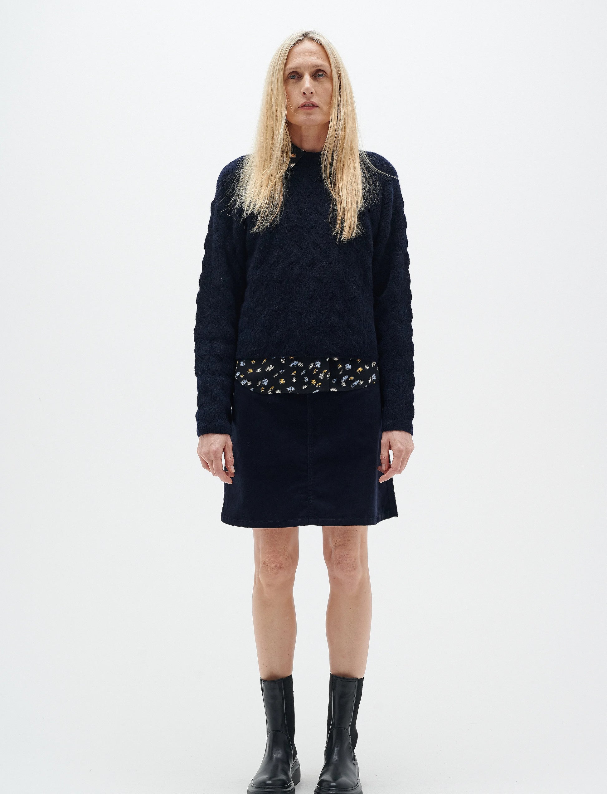 Inwear - Rodas LW Pullover, Mazarine Blue Melange
