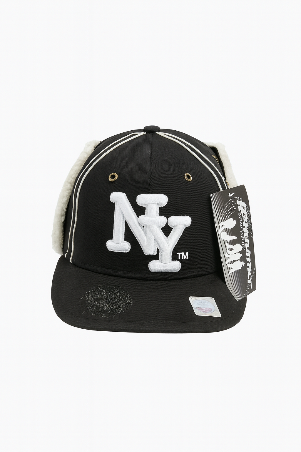 New Era NY Caps med Øreklaffer (B-vare)