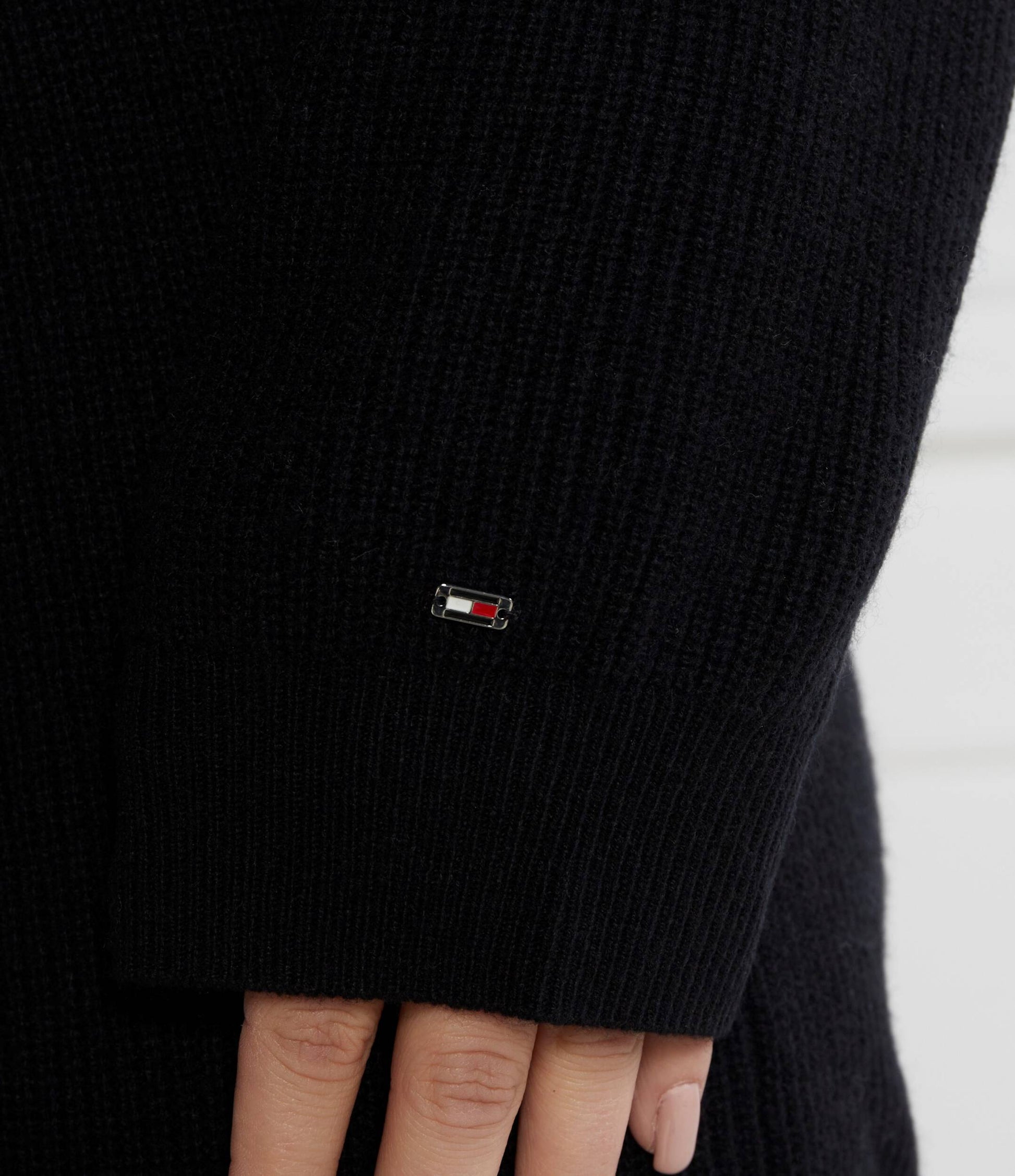 Tommy Hilfiger Woolen dress - SMD WOOL CASH WAISTED DRESS