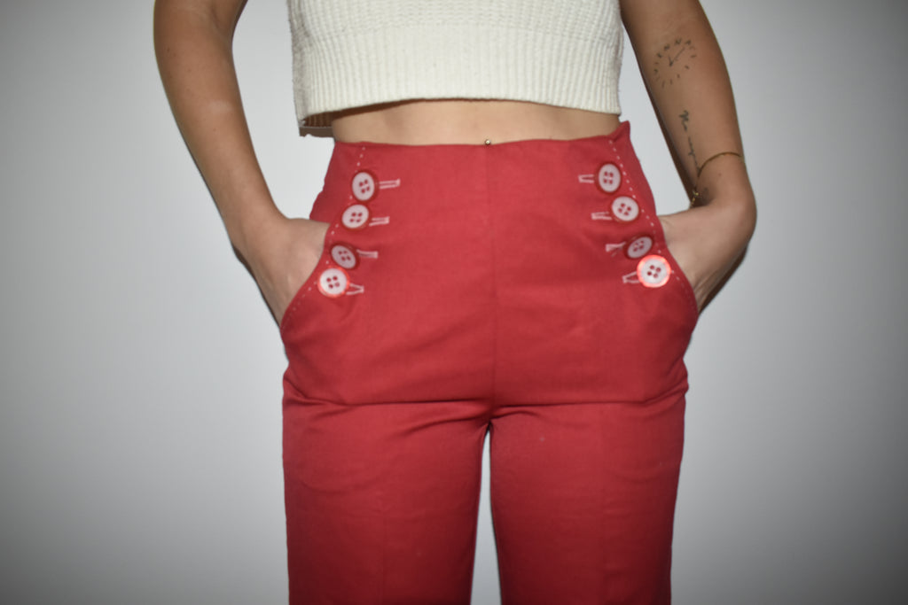 Hild Rief, Trousers Marine Button