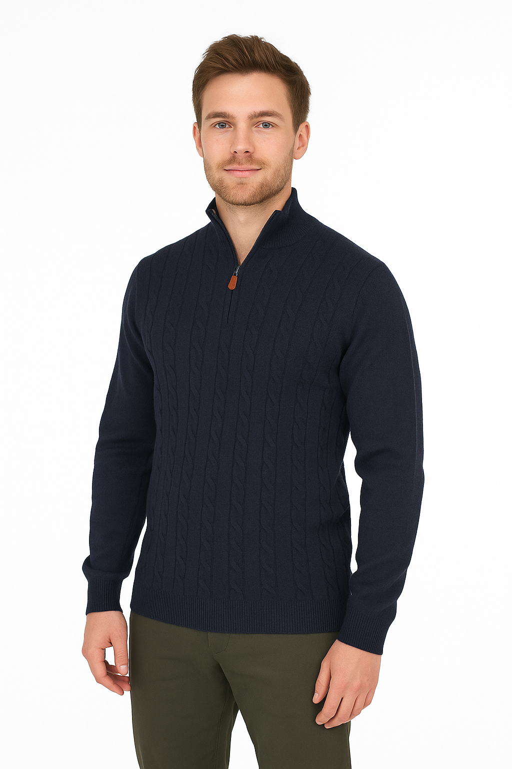 Giovani - Baresi Wool Halfzip