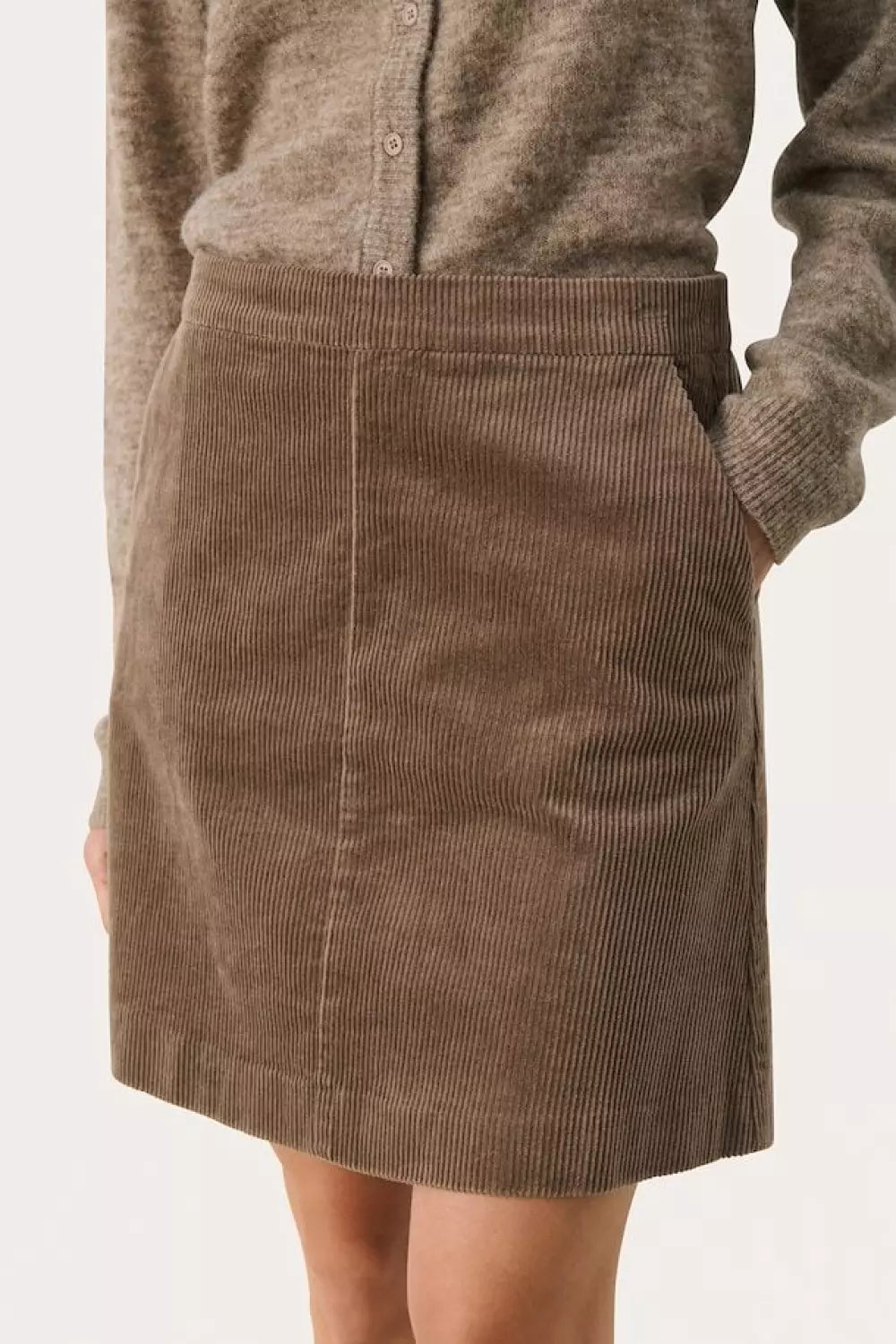 Part Two LingsPW Skjørt – Walnut, Strl 38 (B-vare)