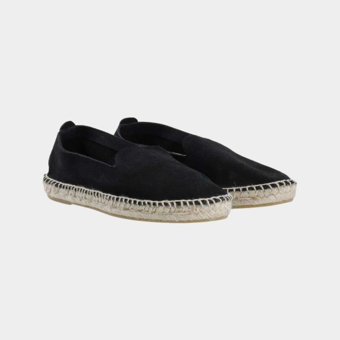 Bianco - Basic Espadrilles Black Suede
