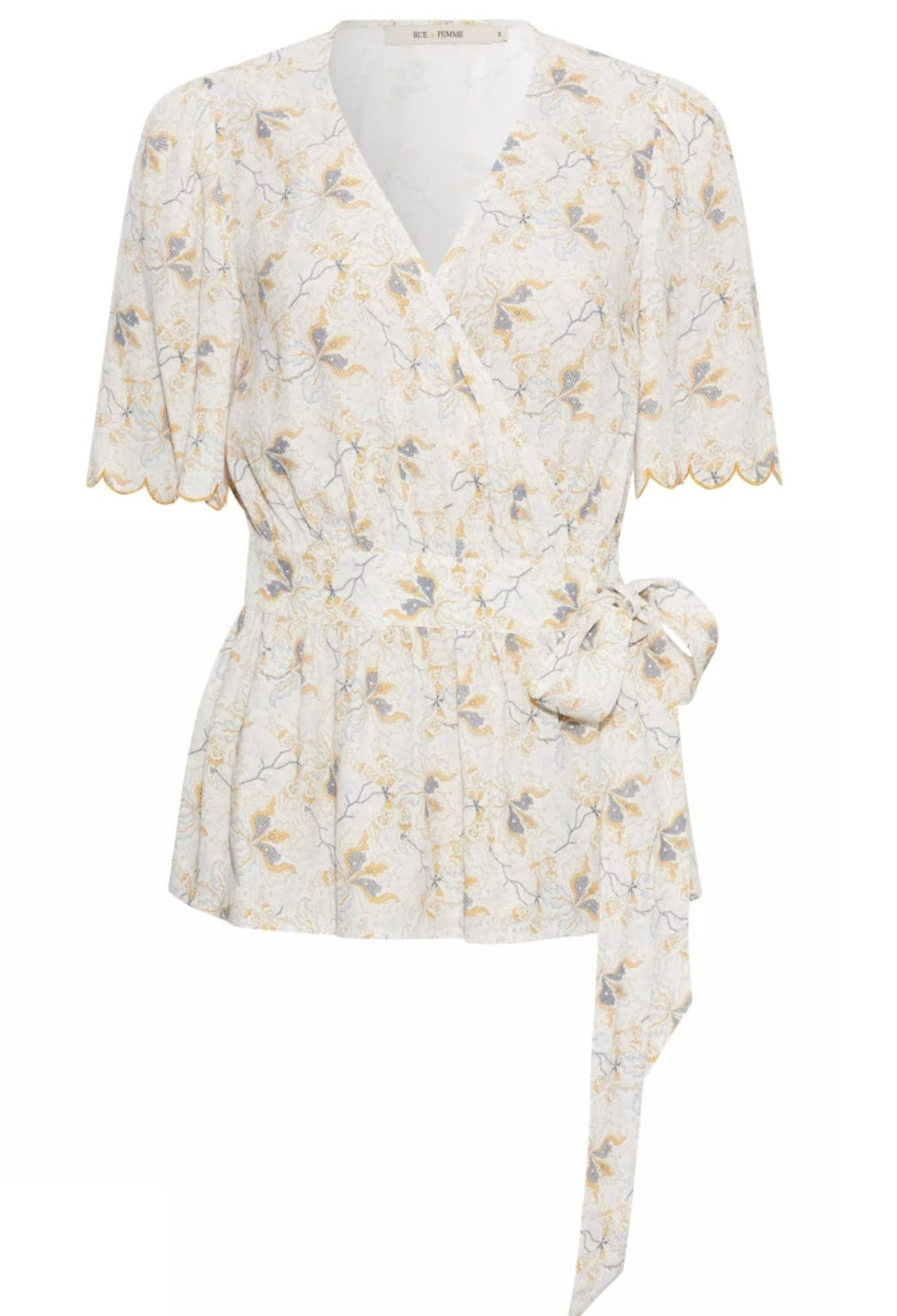 Rue de Femme Wrap Bluse, Strl S