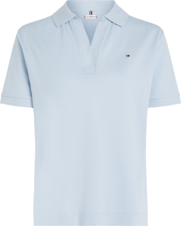 Tommy Hilfiger Pikè- t-skjorte - Lys blå, Strl XL (B-vare)