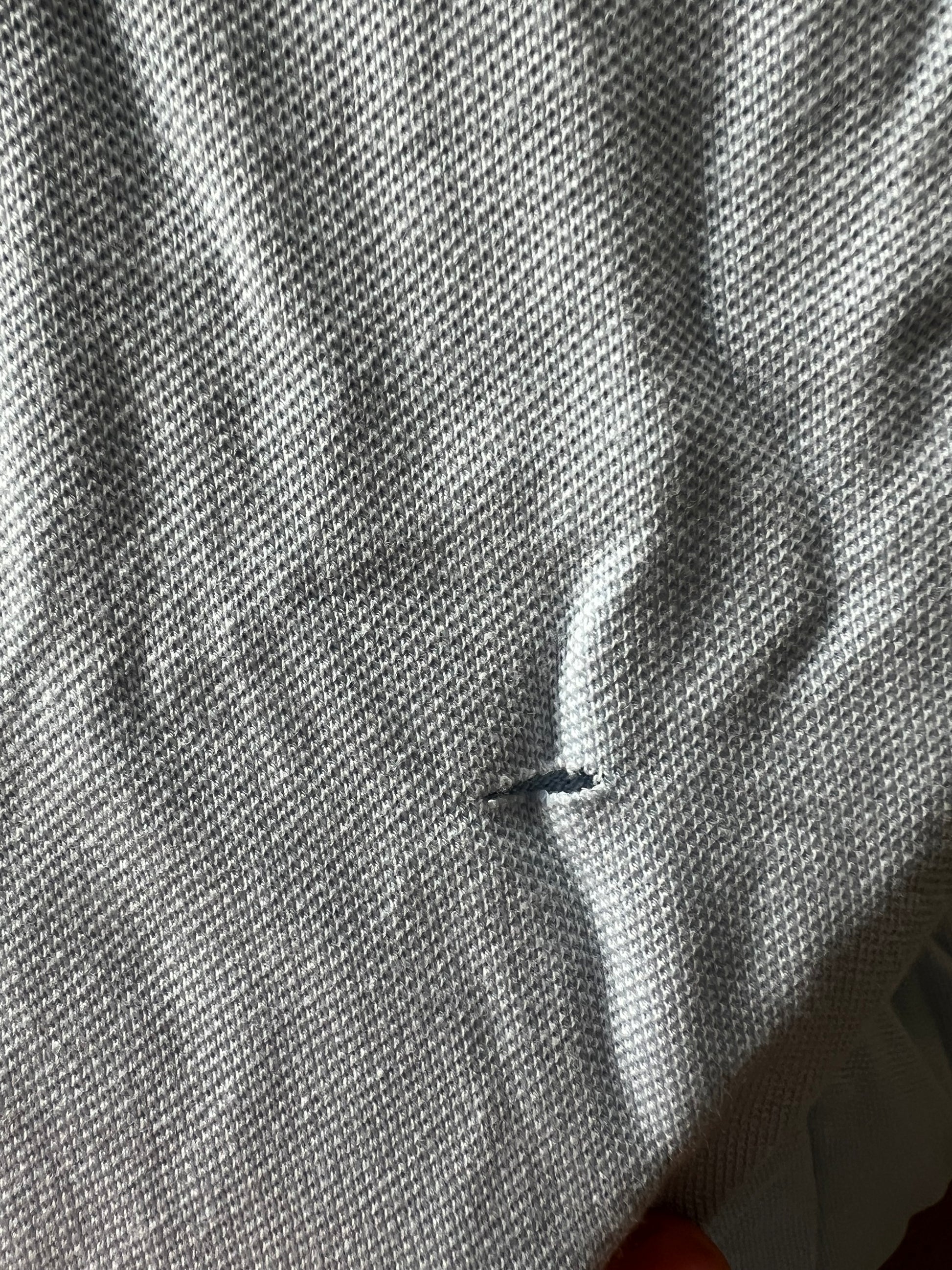Tommy Hilfiger Pikè- t-skjorte - Lys blå, Strl XL (B-vare)