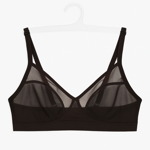 DIM, Sheer Mesh Soft Bra