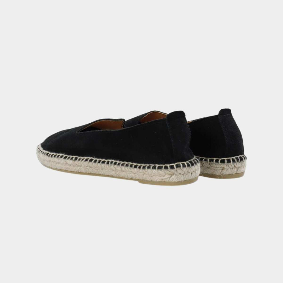 Bianco - Basic Espadrilles Black Suede