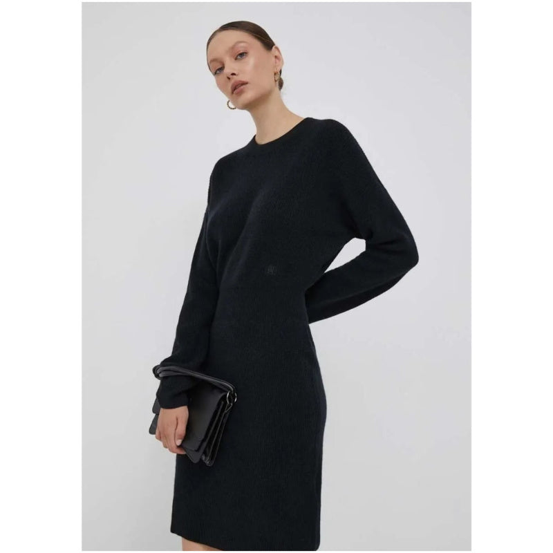 Tommy Hilfiger Woolen dress - SMD WOOL CASH WAISTED DRESS