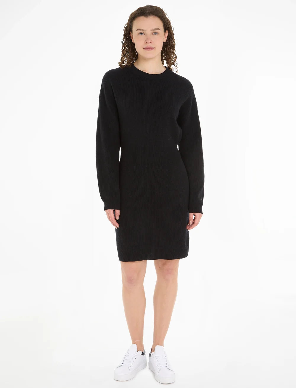 Tommy Hilfiger Woolen dress - SMD WOOL CASH WAISTED DRESS